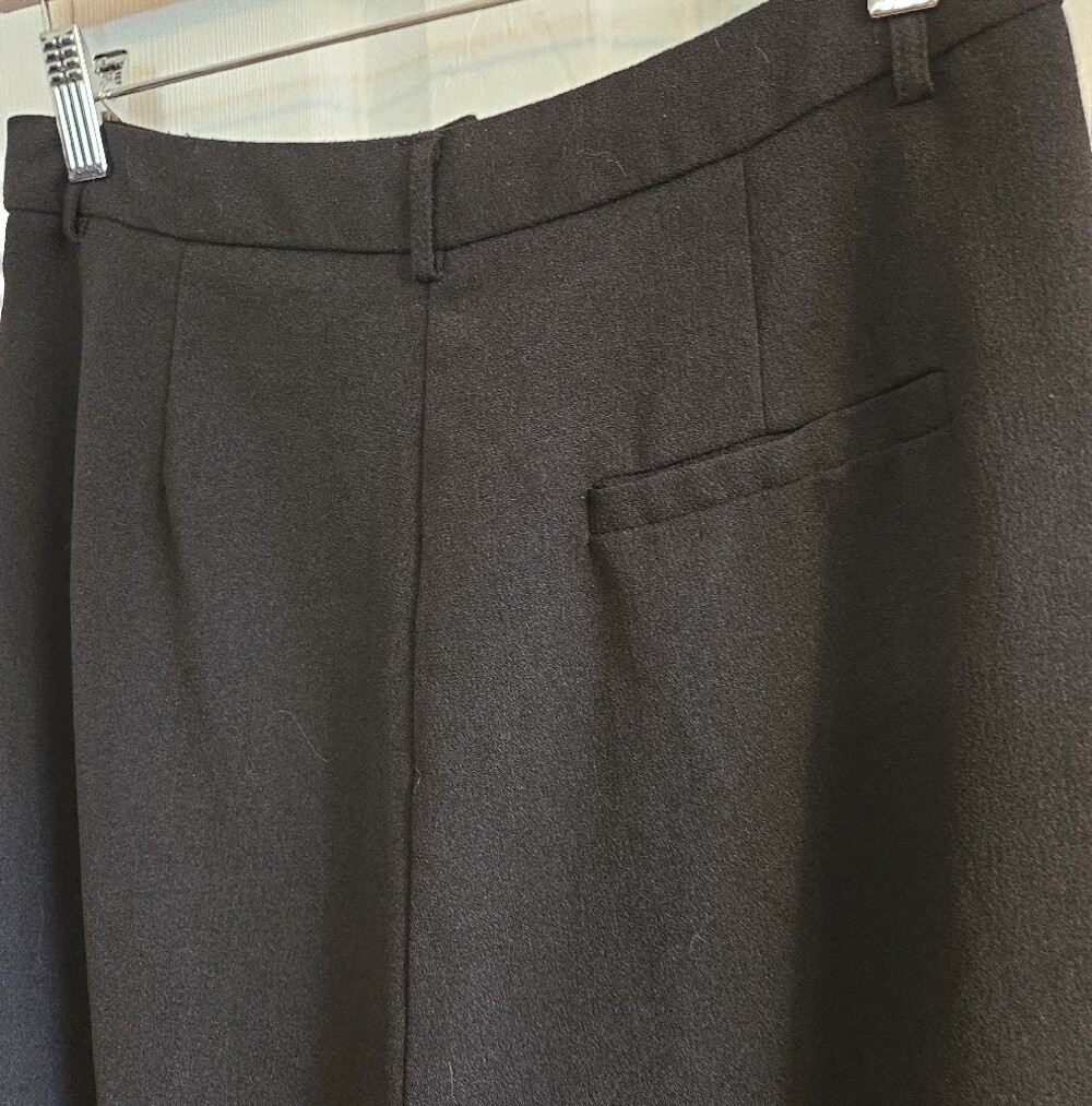 Wide Leg High-waist Culottes Cropped Pants - Picture 4 of 11